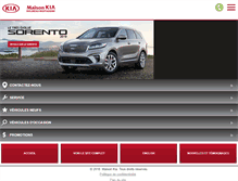 Tablet Screenshot of maisonkia.com